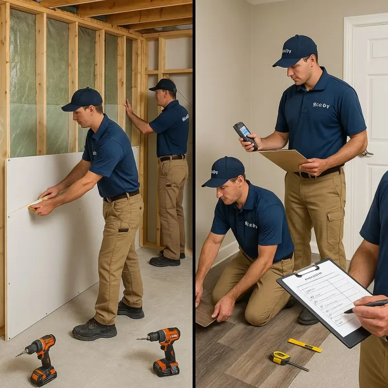 Repairs and Reconstruction process in College Park, MD